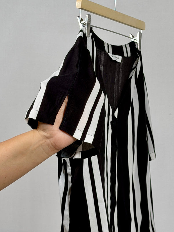Noir Stripe Co-ord Set