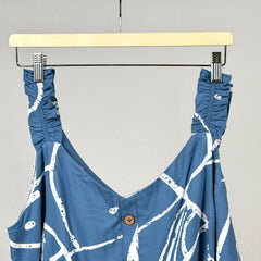Coastal Charm Dress with Bandana