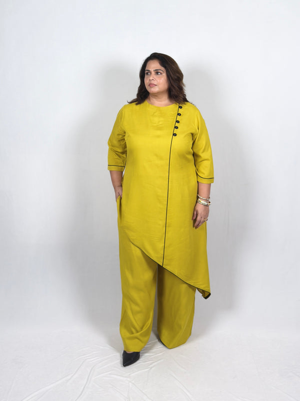 Musturd Yellow Co-ord Set