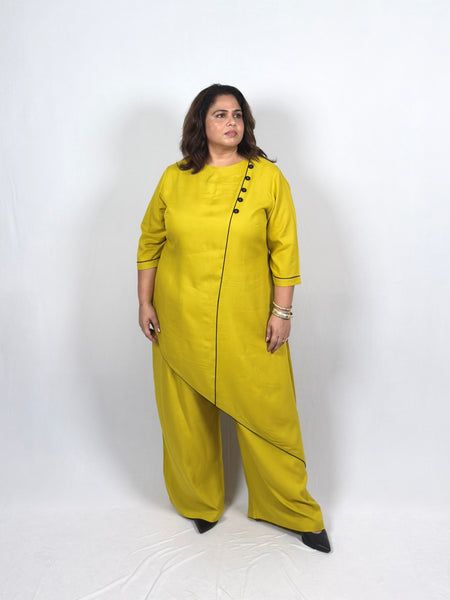 Musturd Yellow Co-ord Set