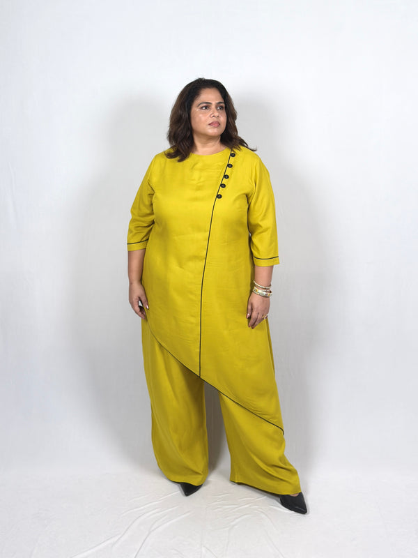 Musturd Yellow Co-ord Set