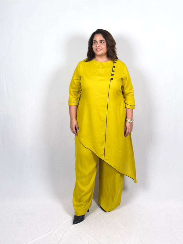 Musturd Yellow Co-ord Set