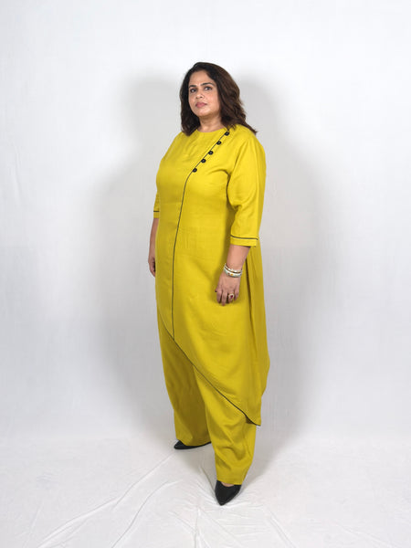 Musturd Yellow Co-ord Set
