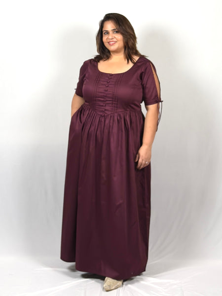 Marsala Martini Dress