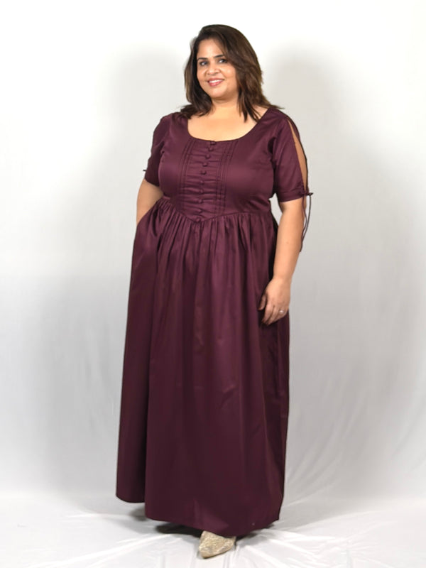 Marsala Martini Dress