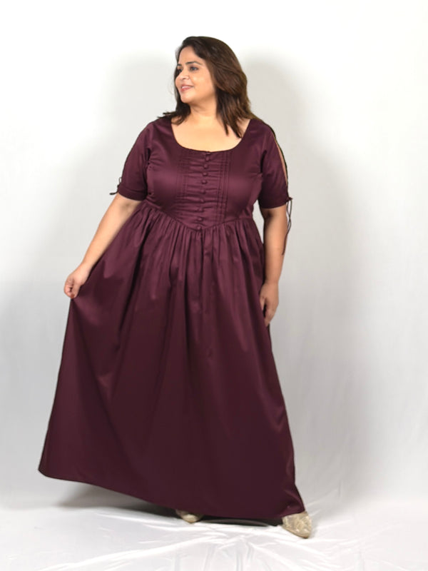 Marsala Martini Dress