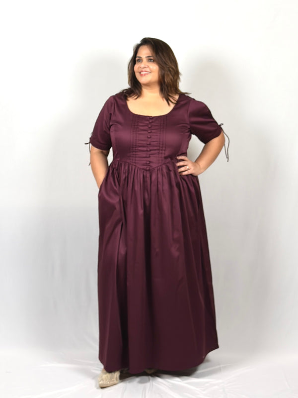 Marsala Martini Dress