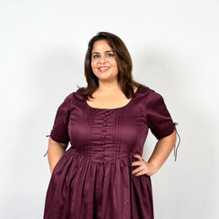 Marsala Martini Dress