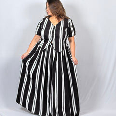 Noir Stripe Co-ord Set