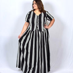 Noir Stripe Co-ord Set