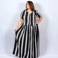 Noir Stripe Co-ord Set