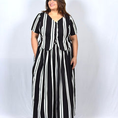 Noir Stripe Co-ord Set