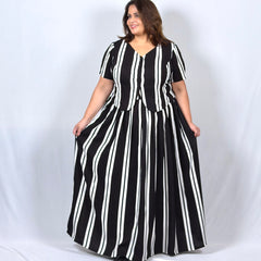 Noir Stripe Co-ord Set