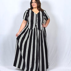 Noir Stripe Co-ord Set