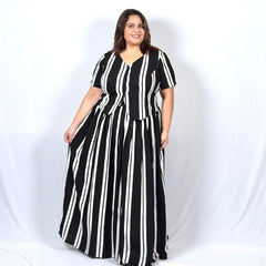 Noir Stripe Co-ord Set