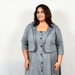 Slate Grace Shrug