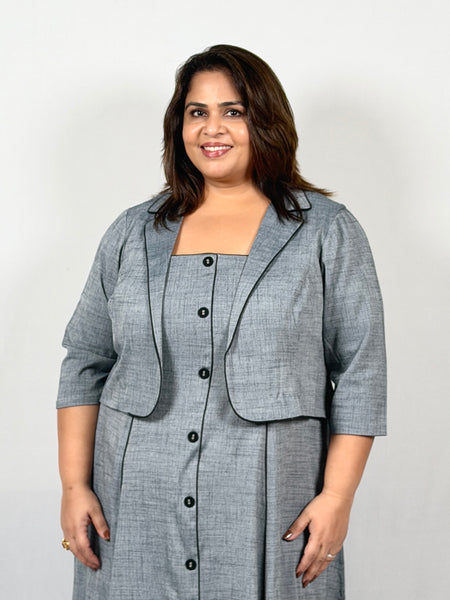 Slate Grace Shrug