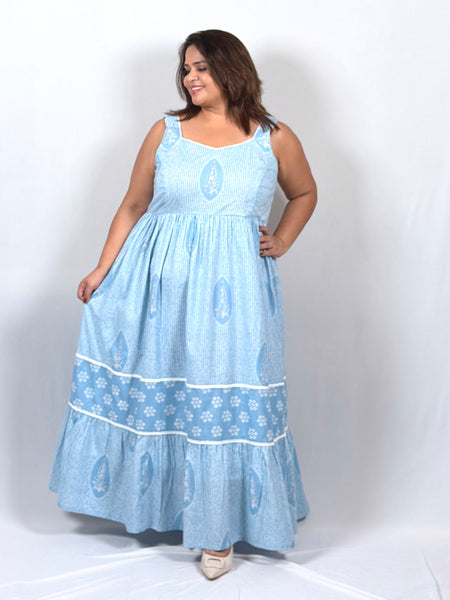 Willow Sky Dress with Shrug